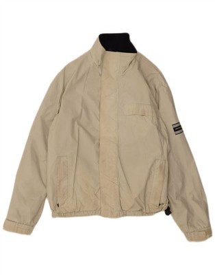 Henri Lloyd Herren Bomber Windbreaker Jacke UK 38 Medium Beige Polyester AI20