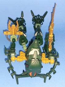 LEGO Bionicle Piraka 8903 Zaktan Green Gold Snake Complete - No Zamors 
