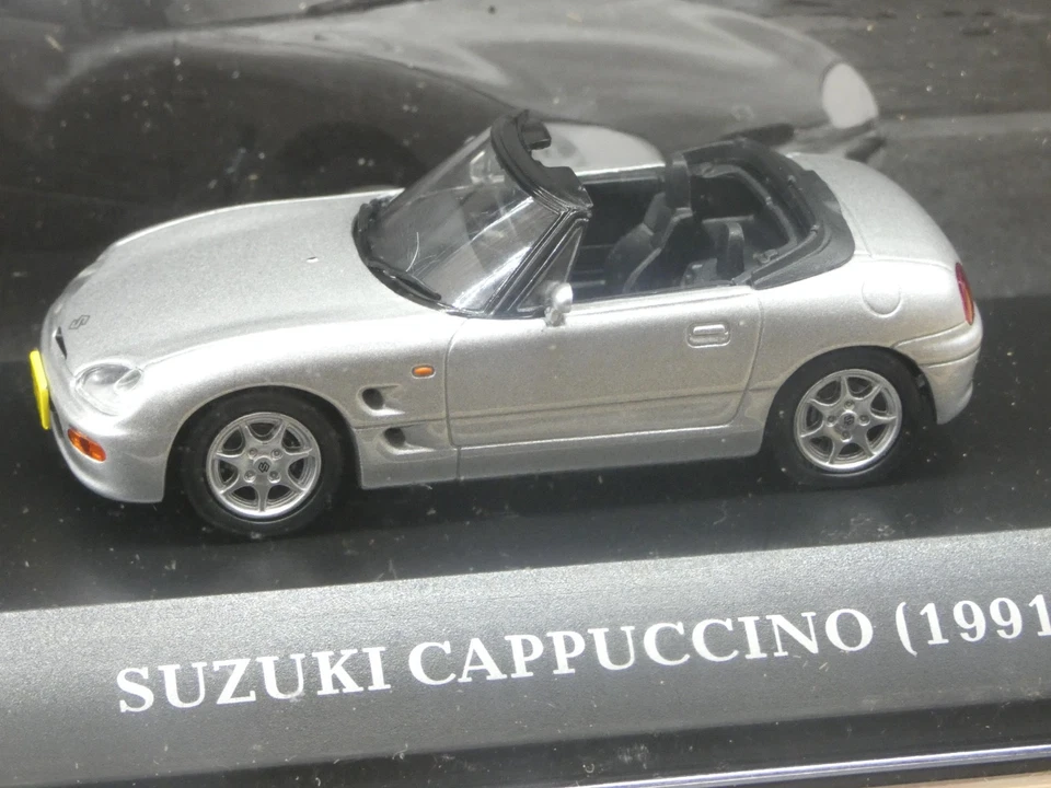 SUZUKI CAPPUCCINO 1991 Mini Voitures d'Antan N°78 1/43 IXO Neuf Boite Origine - Photo 3/4