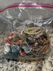 Vintage to Now Mystery Costume Jewelry Lot Wearable Junk Craft Art 3lbs 7oz
