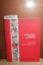 Botel, Morton Multi-Level Reading Activities