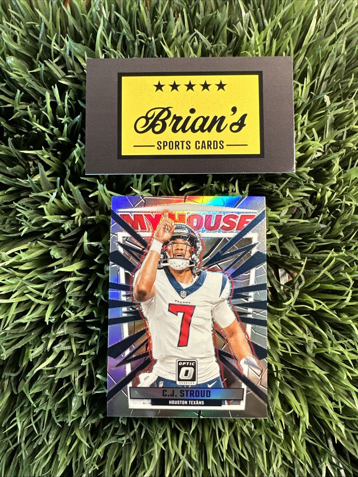 2023 Panini Donruss Optic - My House C.J. Stroud #6 Silver Prizm (RC)