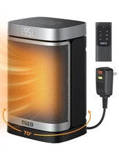 Dreo Space Heater for Bathroom and Indoor, Portable Heater, 1500W Safe and Qu...