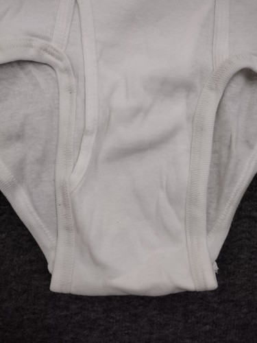 Hanes ComfortSoft Cotton Briefs 4 Pack Boys Classic White Size S - Picture 7 of 9