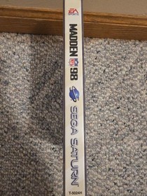 Madden NFL 98 (Sega Saturn, 1997) CIB Tested