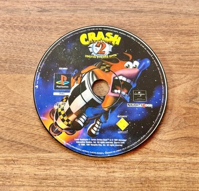 Crash Bandicoot 2 Cortex Strikes Back - PS1 - Sony PlayStation 1 - Nur CD
