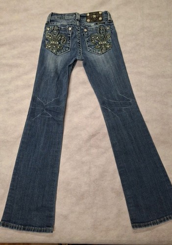 girls miss me jeans JK 5145B3 size 10 bootcut