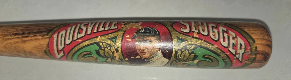 1914 Ty Cobb Louisville Slugger маркированный сувенирная мини бита - Изображение 2 из 4
