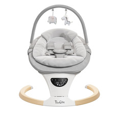 Baby Swings for Infants, Portable Infant Swing with 5-Speeds, 3-Adjustable Heigh