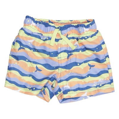 Eddie Bauer, Badeshorts, Größe: 80, Blau/Gelb/Mehrfarbig, Polyester #JJh