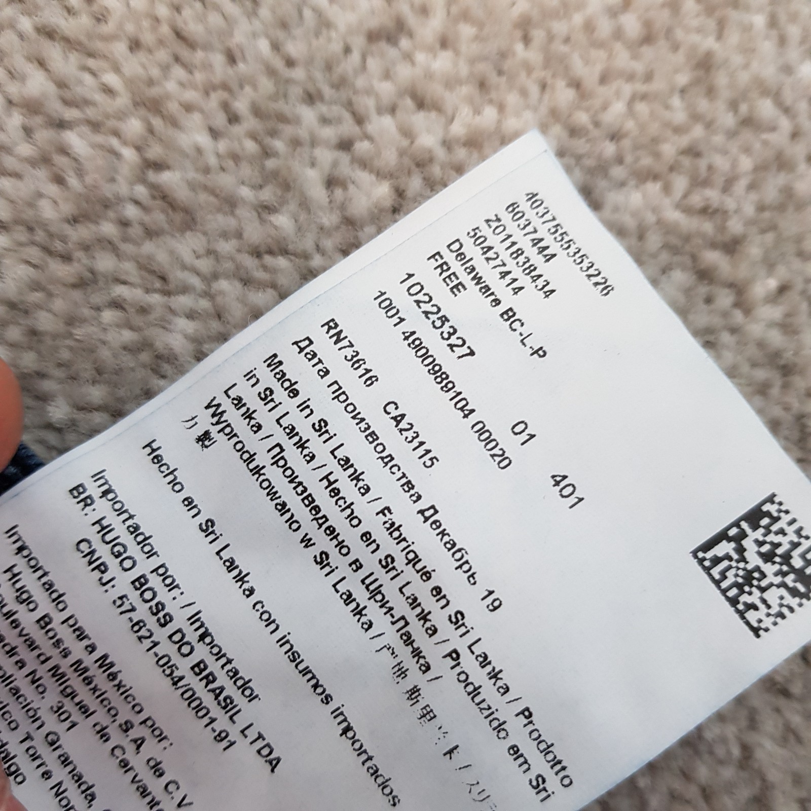 Hugo Boss Mens Jeans 33x32 Blue Delaware Slim Stretch Indigo Denim Zip W33 L32 thumbnail 7