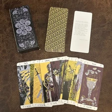 Jonasa Jaus Tarot Second Edition Full Deck Of 78 Cards Very Rare OOP Indie