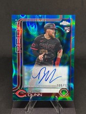Blake Dunn 2025 Topps Chrome Rookie Blue/Green Lava Lamp Auto /175 #RA-BD Reds