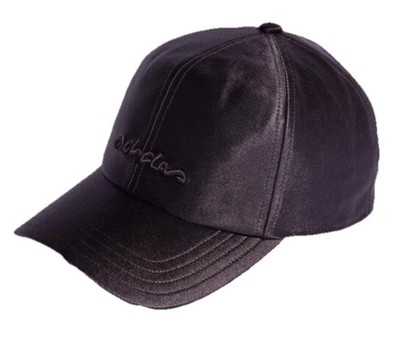  Adidas Script Snapback - Aurora Black Basecap Lila Satin Shiny - NEU !  Cap