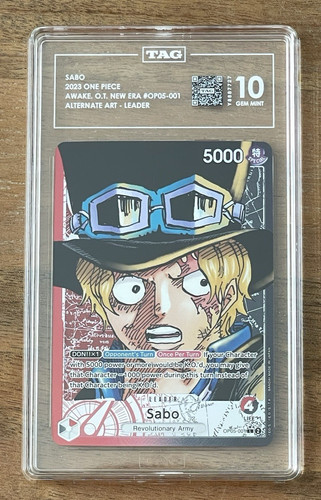 Sabo (Alternate Art) graded TAG 10 for sale on eBay