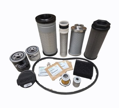 Wartungskit 1000h Filter Set für Kubota KX027-4 KX030-4 Vergl. Nr W21CK-00338