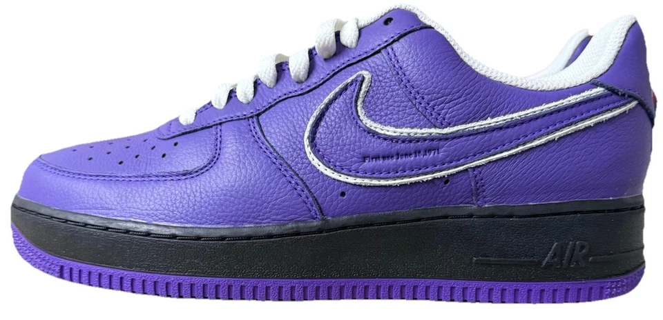 Nike By You Air Force 1 Low ID púrpura blanco | DJ7015-991 hombres talla 9,5 mujeres 11 Foto 4 de 4