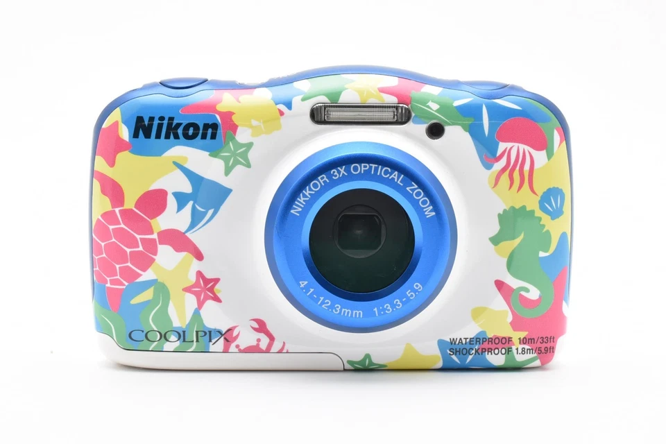 Nikon Coolpix W100 13.2MP Waterproof Shockproof Digital Camera JAPAN [Near Mint] - Image 3 of 4