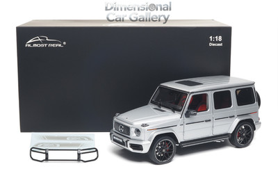 Almost Real AR 1:18 Mercedes AMG G63 2022 55th Anniversary White Alloy Car Model