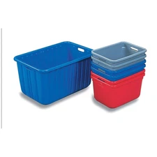 NEW ENGLAND PLASTICS H-1812-10 BLUE Nesting Ctr,Blue,FRC 9WK90