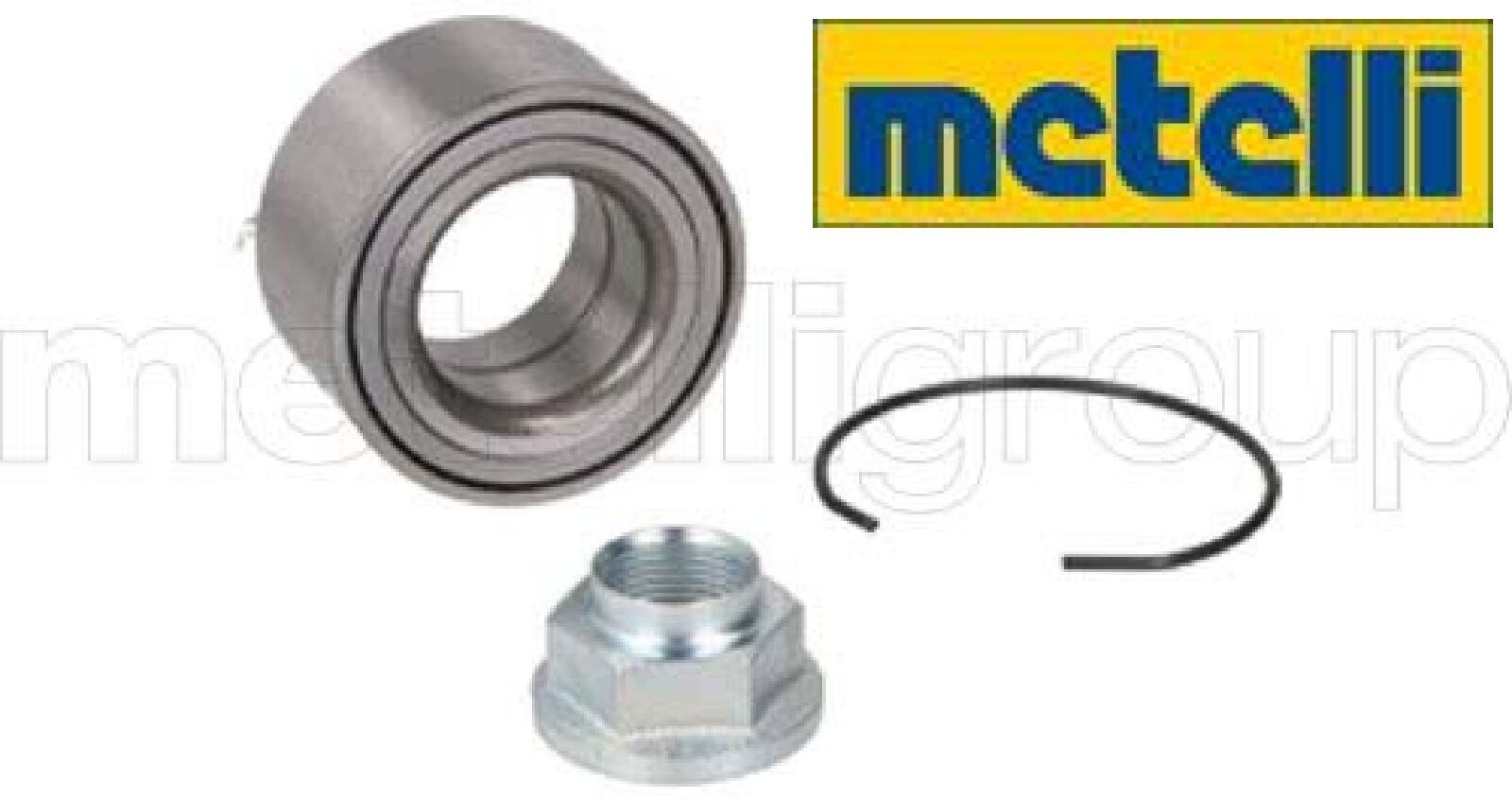 metelli 19-8157 Radlagersatz Radlager Satz Vorderachse Vorne