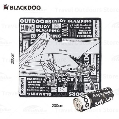     Cool Black Picnic Mat 58GSM Polyester Waterproof Damp-Proof