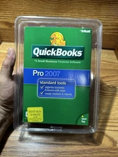 Intuit Quickbooks Pro 2007 Small Business Financial Software Win 2000/XP/Vista