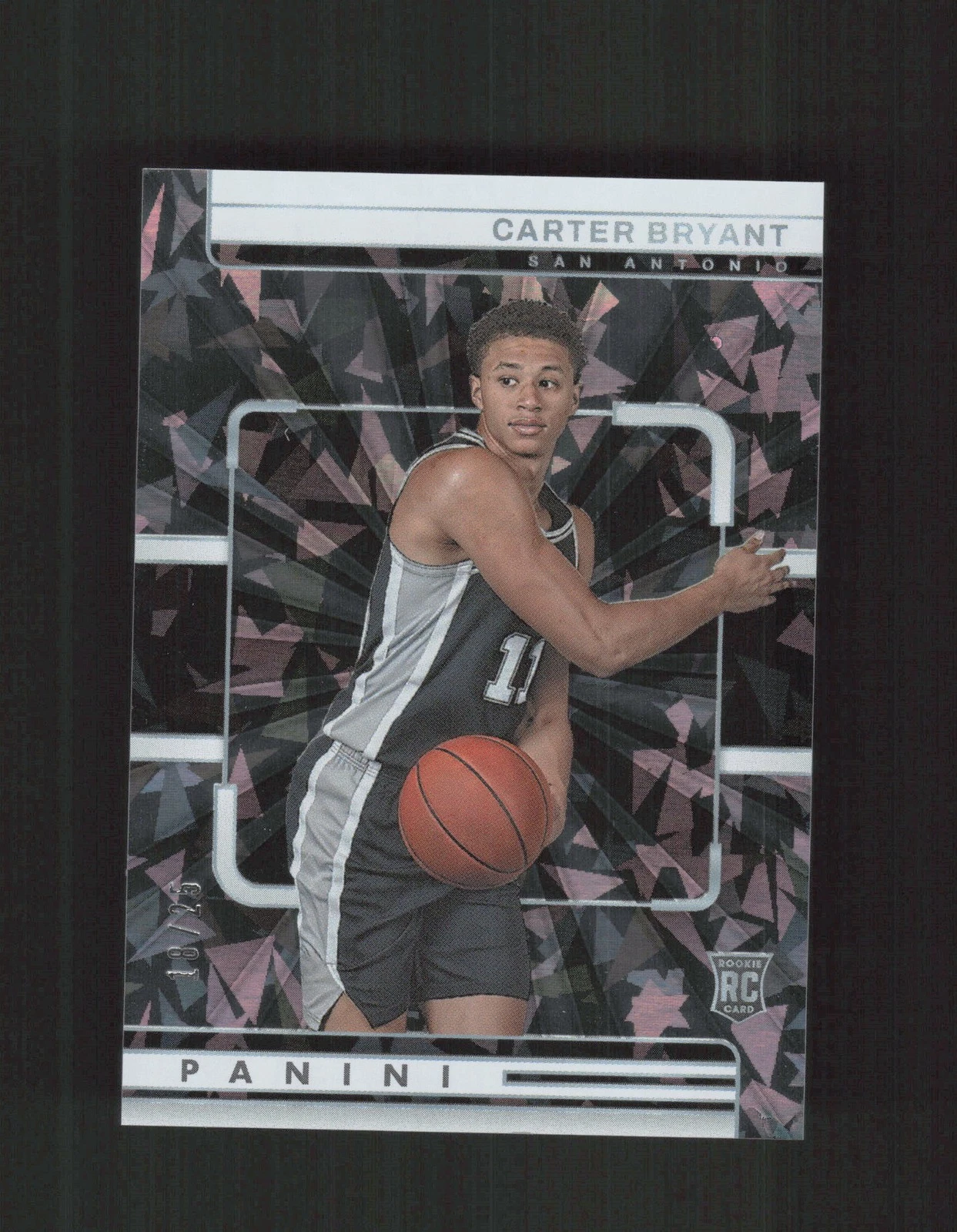 2025 Panini America Asia Convention ASCC #5 Carter Bryant Cracked ICE /25