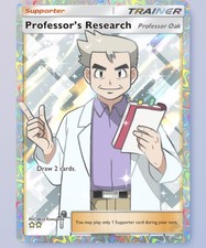 Available Pokemon TCG Pocket Trade Limited Professor Research Oak Card