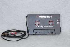 Monster iCarPlay Cassette Adapter Model 800 for iPod and iPhone -3 feet