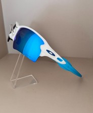 Brand new Oakley FLAK 2.0 XL sunglasses, polished white frame,-sapphire PRIZM le