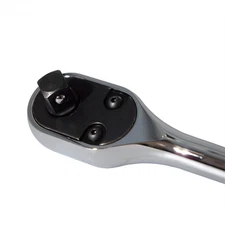 VIM Tools 1/2 Inch Drive 10 Inch OAL 90T Ratchet - Chrome