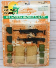 The Ultimate Soldier 40010, U.S. Modern Machine Gun Set, 21st Century Toys