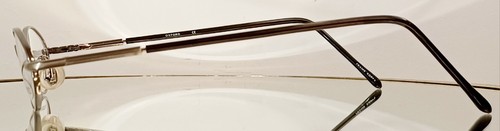 Vintage Originale ST. MORITZ OXFORD Eyeglasses PEWTER New Metal 44-21-140 Korea - Picture 3 of 14