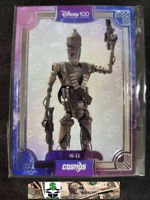 2023 Kakawow Cosmos Disney 100 All-Star IG-11 #CDQ-B-267 Star Wars SEALED