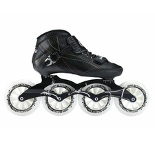 Inline Speed Skates Adult for Women and Mens Skating Roller Skates US 8 / EU 41