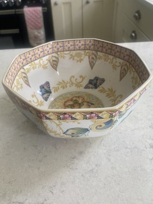 Spode Sumatra Muster Sommer Obstschale Top Zustand 