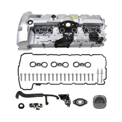 Aluminum Valve Cover Compatible with BMW E83 F25 E70 E85 E86 E89 E82 E92 E90 ...