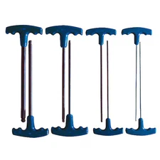 Westward 5Yuu1 8 Piece Metric T-Shape Hex Key Set, 5Yuu1