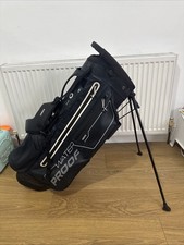 Inesis Waterproof Golf Stand Bag, 14-Way, Rainhood, dual strap, used, 2.8kg