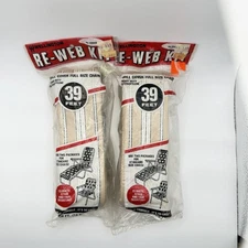 Vintage Wellington Re-Web Kit 39 Ft Lawn Chair Repair Polypropylene Lot 2
