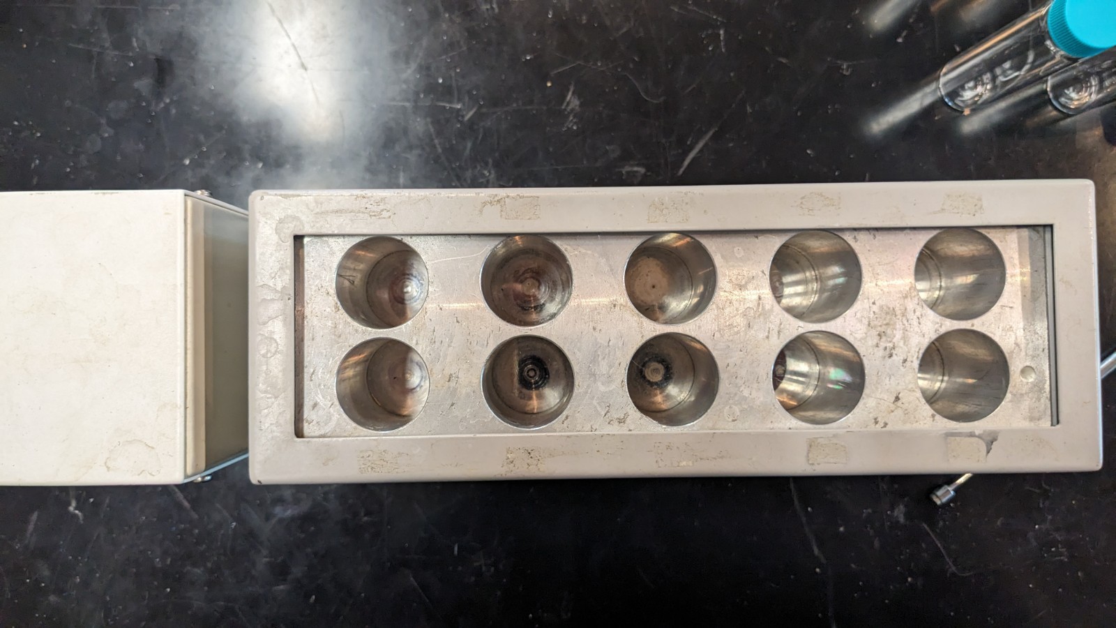 STEM RS1000 Reaction Station 10 wells Heat + Stir Used Tested Working