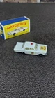 Vintage Lesney Matchbox #55 Ford Galaxie Police Car Red Beacon Light With Box