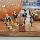 Vtg Marx 1960’s Warriors of the World American War Figurines Made in Germany
