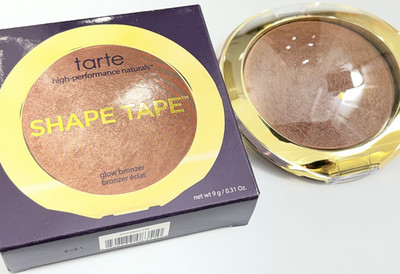 Tarte Shape Tape Glow Bronzer in Shade Deep Bronze Brandneu Verpackt Volle Größe 9g