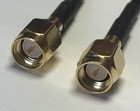 RFC240 SMA Male to SMA Male RF Pigtail 50 ohm Coaxial Cable Ship USA LOT