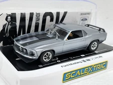 Scalextric C4497 John Wick Ford Mustang BOSS 429 1:32 Slot Car *DPR*