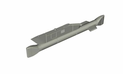 CMK Qick&easy Remora-Radar Jammer Pod f.Mirage F.1 and Mirage 2000 1:72  Q72311