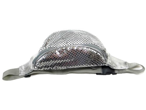 Women Shiny Metal Mesh fanny pack waist bag " New" (USA Stock) - Picture 7 of 87
