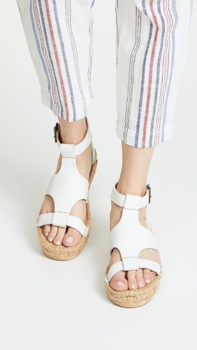 white leather soludos